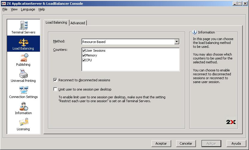 2X Load Balancer ApplicationServer