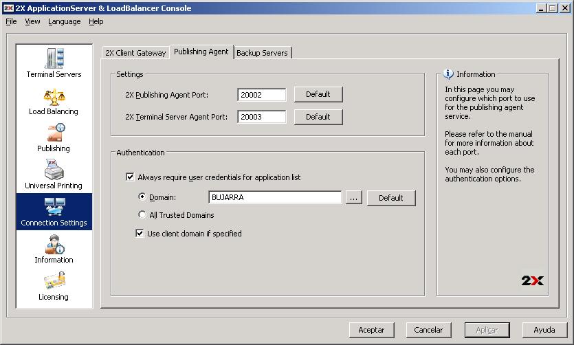 2X Load Balancer ApplicationServer