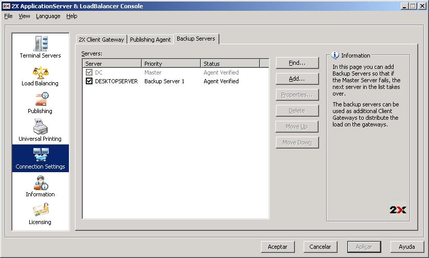 2X Load Balancer ApplicationServer