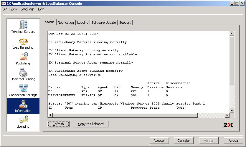 2X Load Balancer ApplicationServer