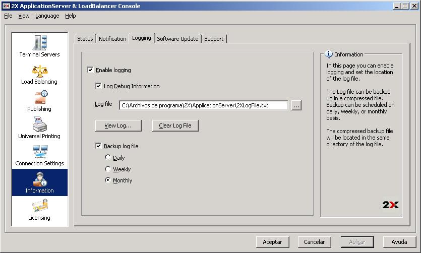 2X Load Balancer ApplicationServer
