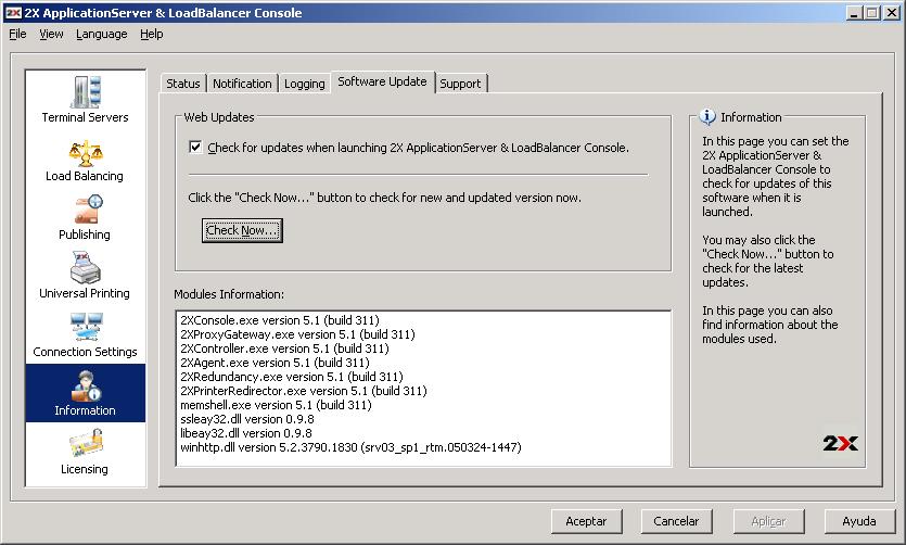 2X Load Balancer ApplicationServer