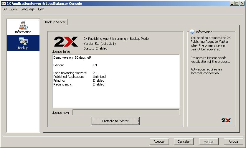 2X Load Balancer ApplicationServer