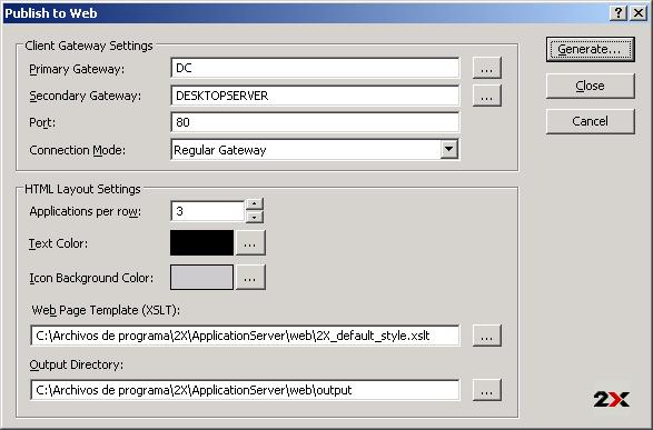 2X Load Balancer ApplicationServer