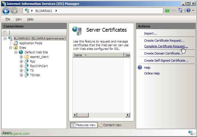 Certificado IIS