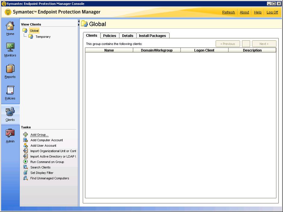 Symantec EndPoint Protection