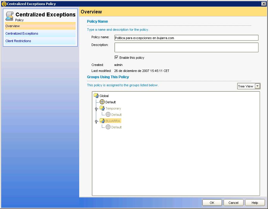 Symantec EndPoint Protection