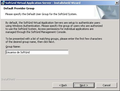 Softgrid Server