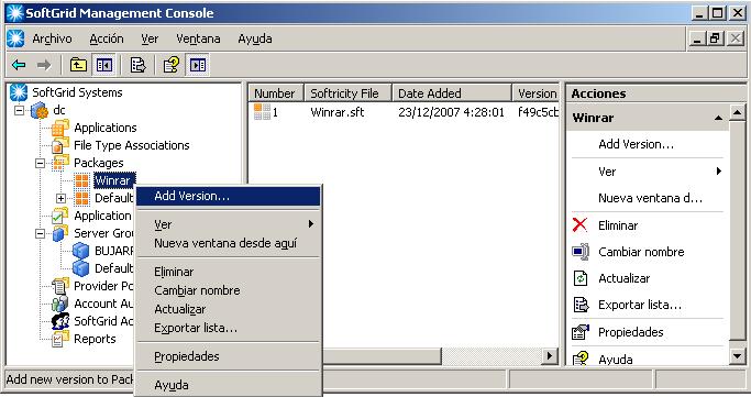 Softgrid Server