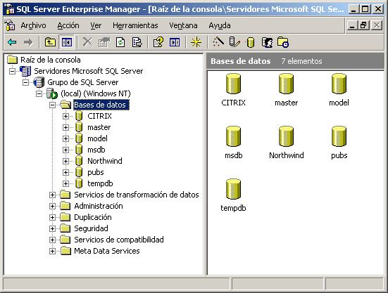 Access a SQL