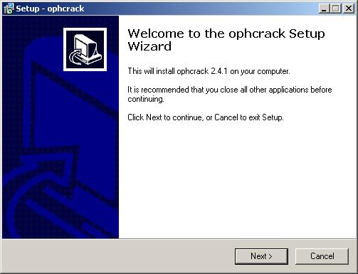 ophcrack