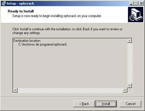 ophcrack