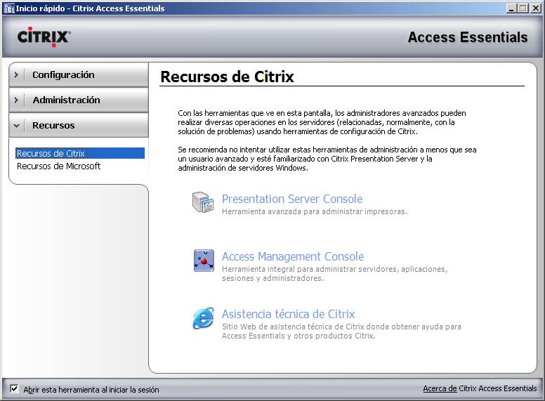 Citrix Access Essentials