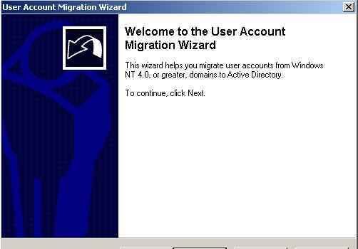 ADMT und PWDMIG – Benutzerkonten von NT4 oder W2K zu W2K3 migrieren
