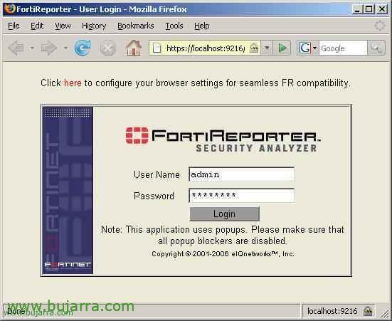 Installation, Configuration et utilisation de FortiReporter Utilisation de Fortigate