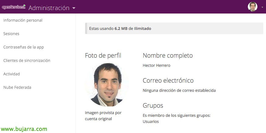 Núvol següent – Integrant amb Directori Actiu