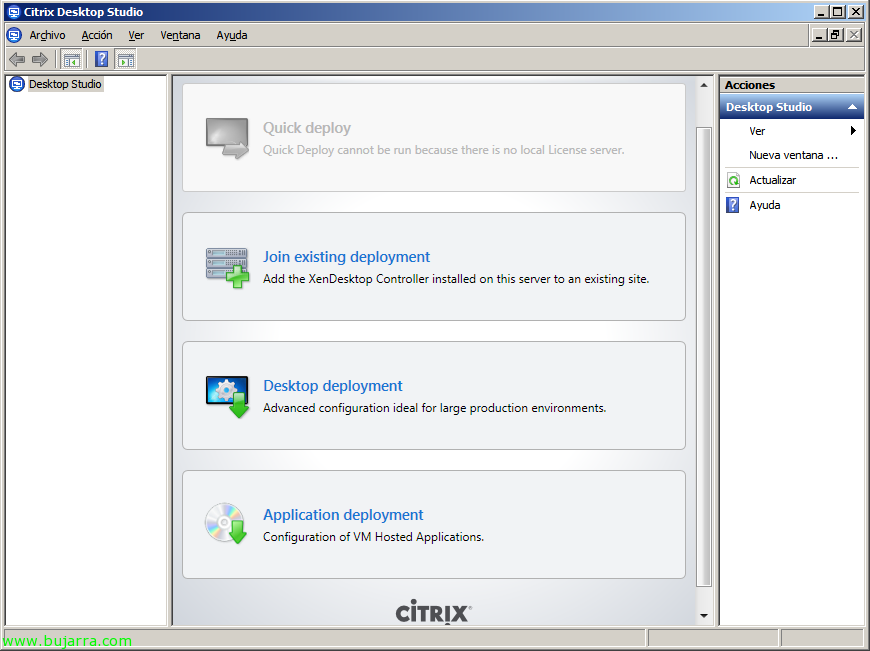 Agregando un controller en XenDesktop 5