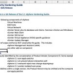 Ya disponible la guía de seguridad de vSphere 5.1