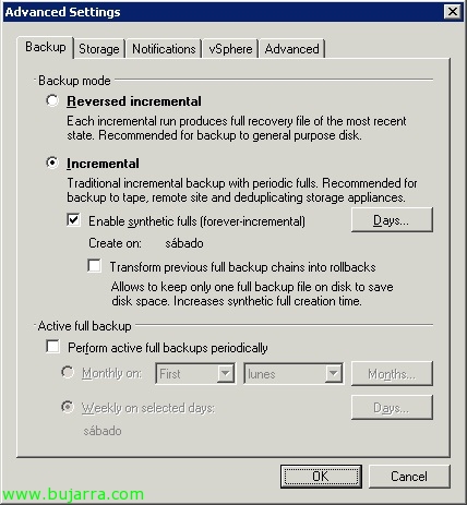 Domande frequenti: Veeam Backup con backups a cinta
