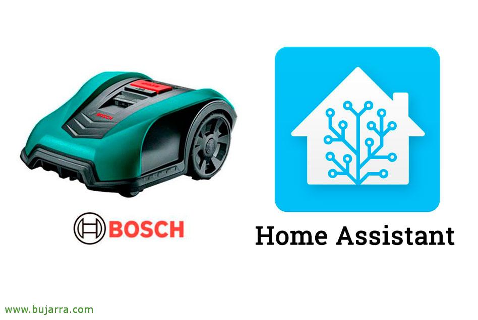 Integration unseres Bosch Indego Rasenmähers in den Home Assistant