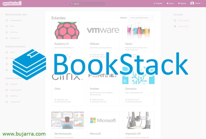 Montando BookStack, la mejor Wiki del mundo