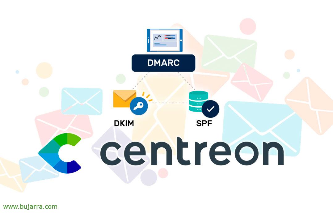 Monitoring DKIM records, SPF and DMARC from Centreon