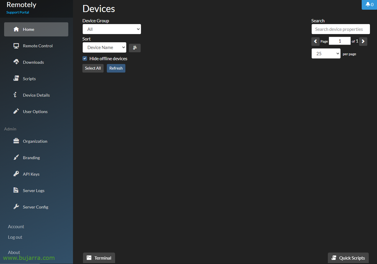 Instalando Remotely, control remoto Open Source | Blog Bujarra.com