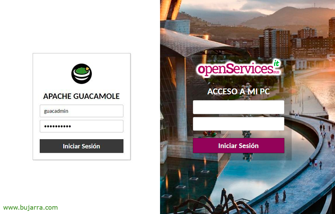 Corporate theme in Apache Guacamole