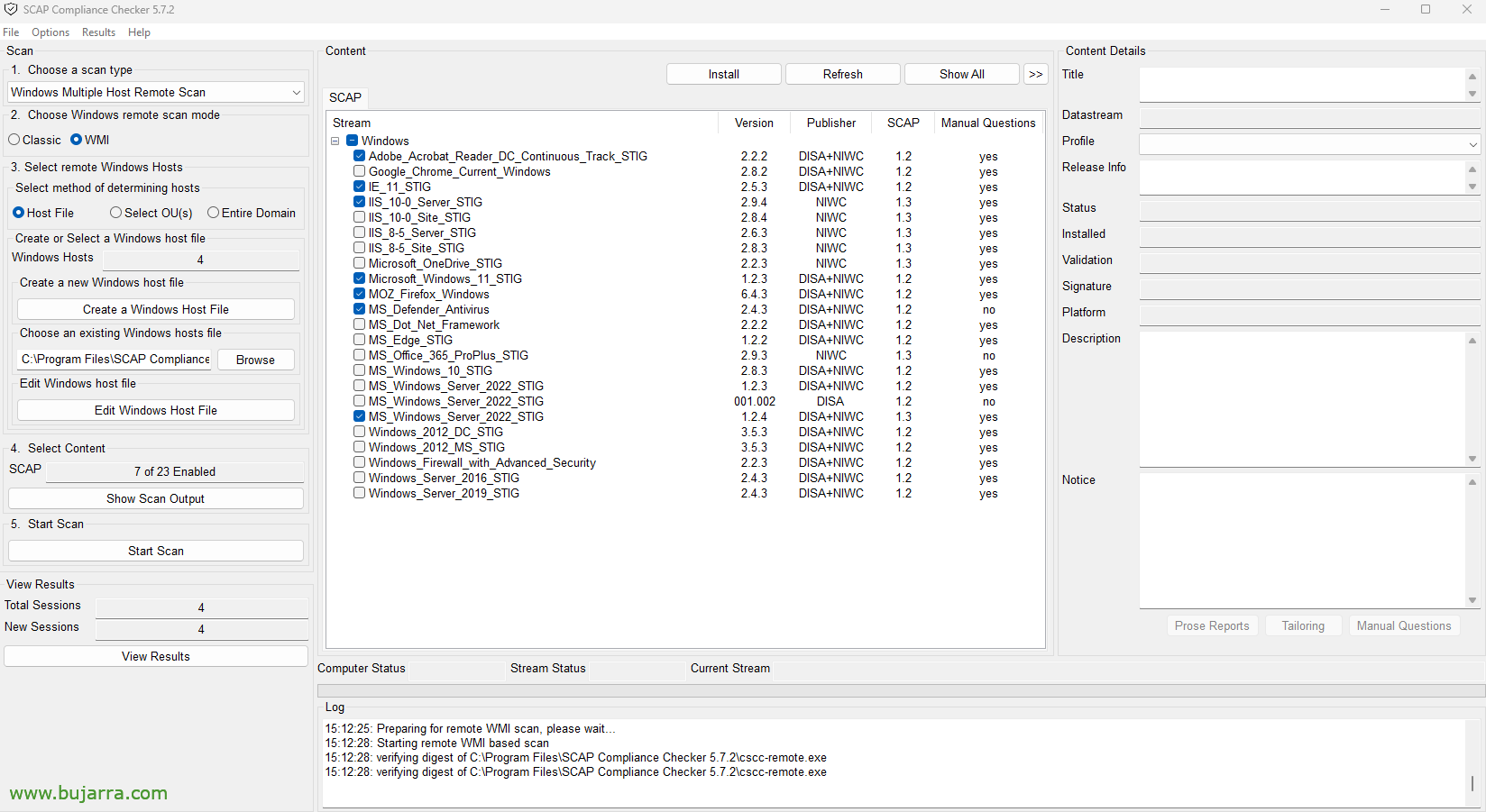 Scc Scap Scanner Html Example Scap Compliance Checker 5.6 | SCAP Compliance Checker Tutorial 1 ...